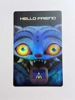 McDonald’s K-pop Demon Hunters Hello Friend Derpy VIP Card